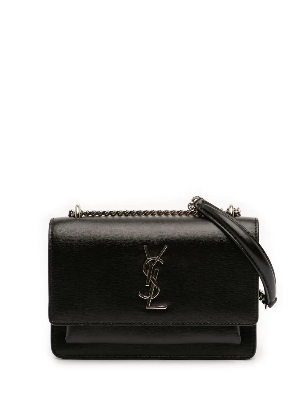 Saint Laurent Pre-Owned Borsa a tracolla Monogram Sunset mini 2018 - Nero