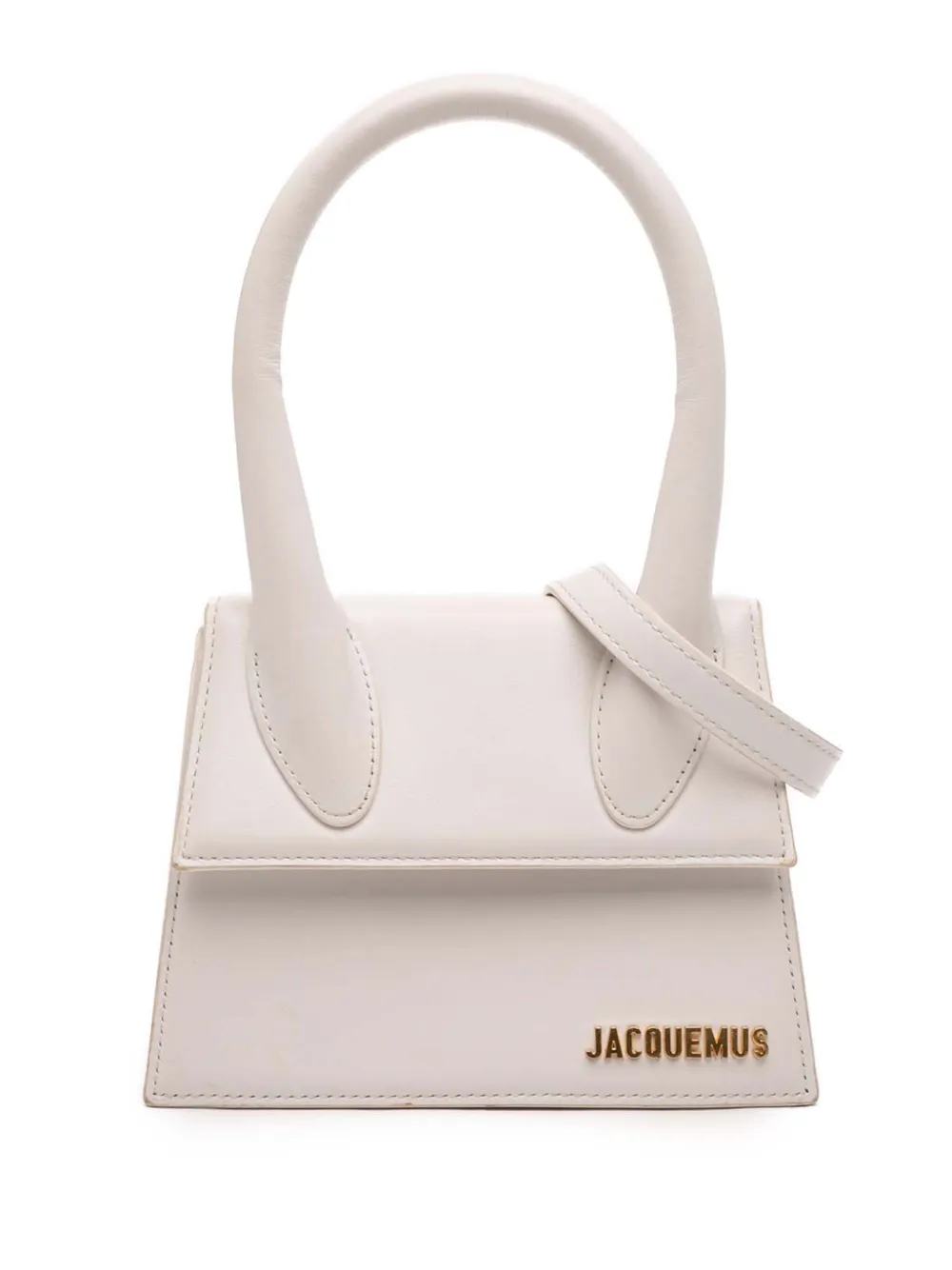 Jacquemus Pre-Owned Borsa a tracolla Le Chiquito Moyen in pelle 2010-2026 - Bianco