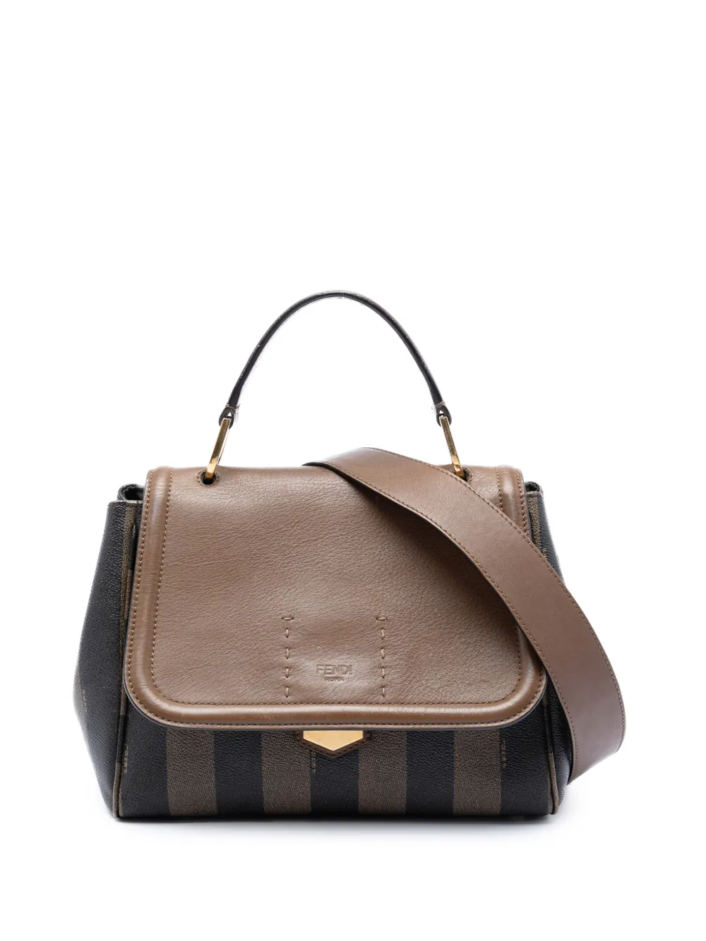 Fendi Pre-Owned Borsa a tracolla Silvana 2010-2026 - Marrone