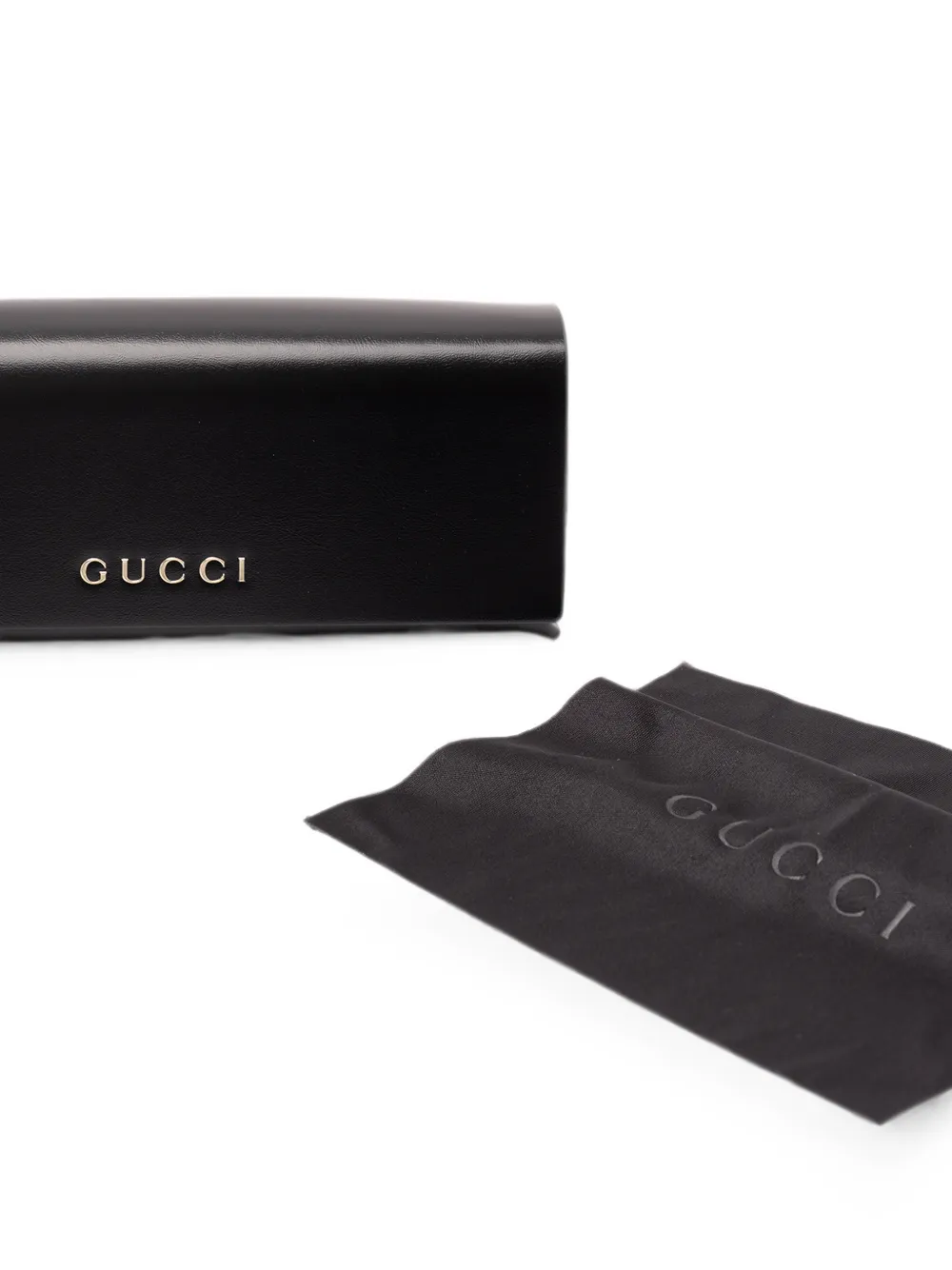 Gucci Eyewear GG zonnebril met ovaal montuur Goud