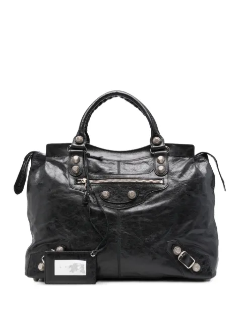 Balenciaga Pre-Owned 2000s Giant City leather shoulder bag