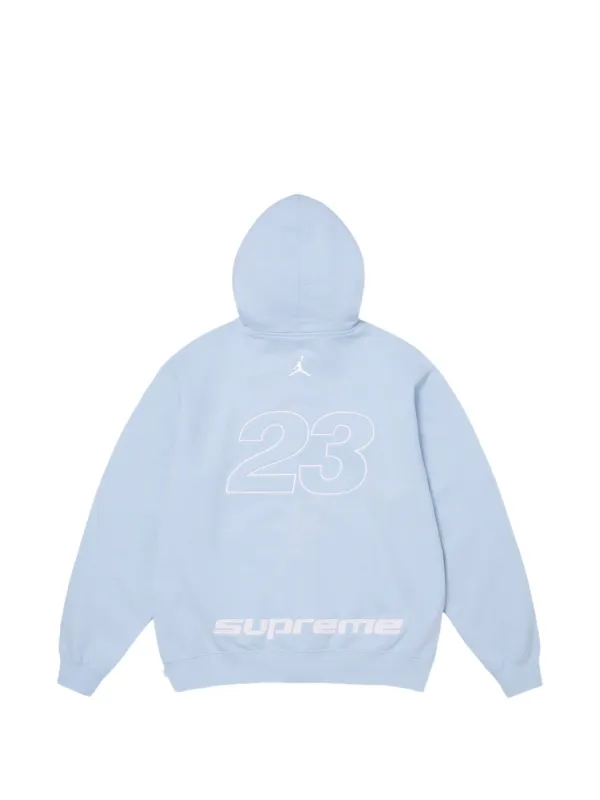 Supreme x Jordan ジップアップ パーカー | ブルー | FARFETCH JP