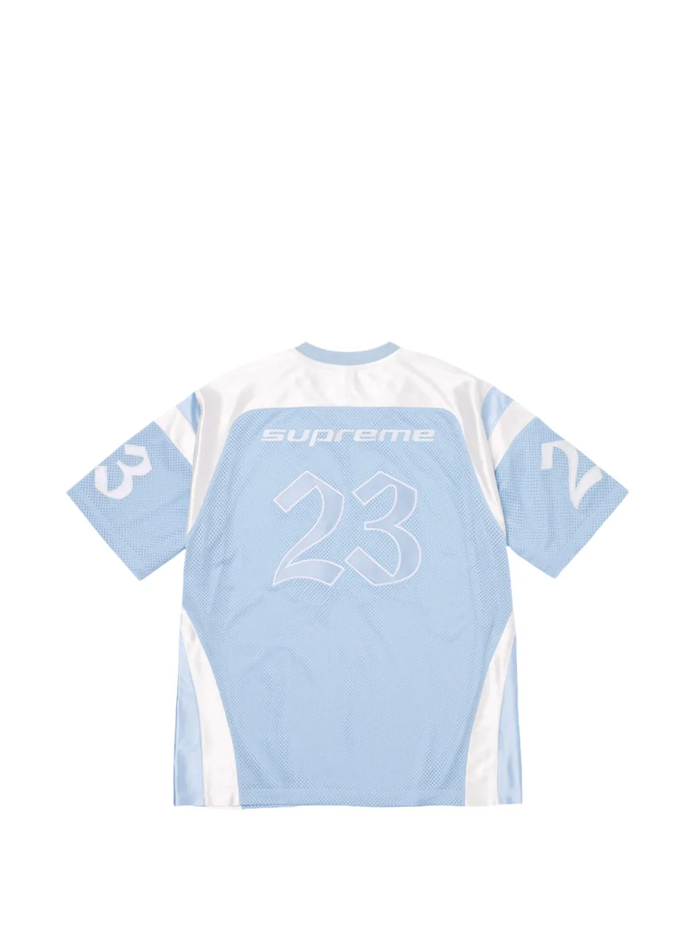 Supreme x Jordan Warm Up Mesh Jersey | Blue | FARFETCH