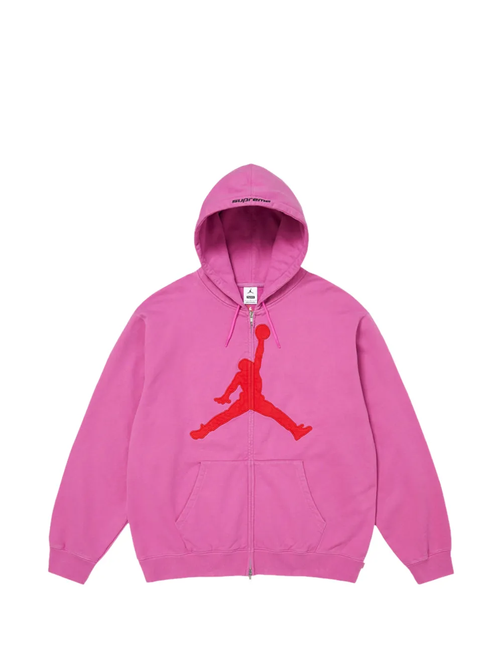 Supreme Felpa con cappuccio x Jordan - Rosa