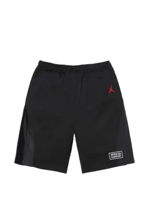 ★ Supreme Mitchell & Ness 黒 Lサイズ ショーツ★ Supreme x Mitchell ＆ Ness ロゴ ショートパンツ | ブラック