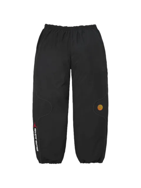 Supreme x Jordan logo-print track pants