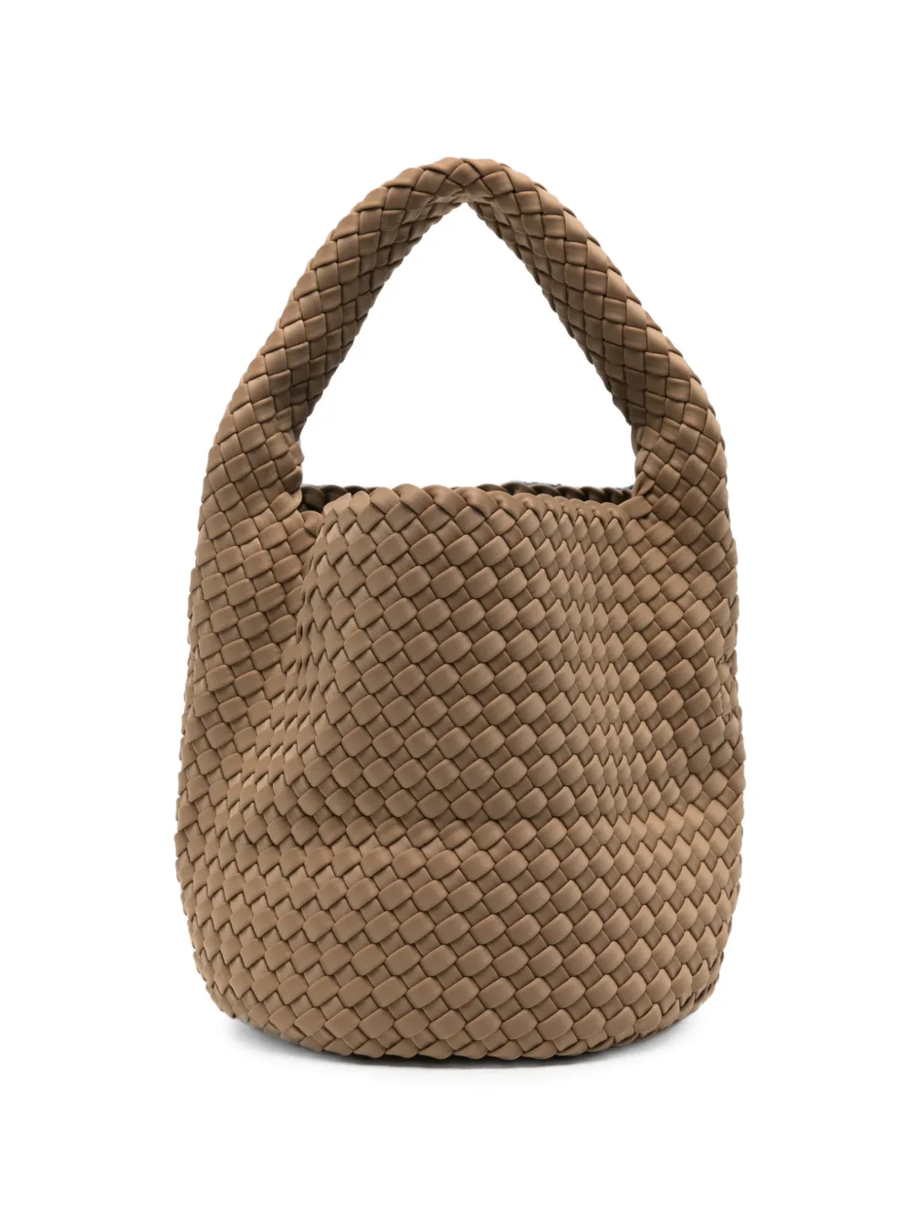 MARREA woven bucket bag - Toni neutri