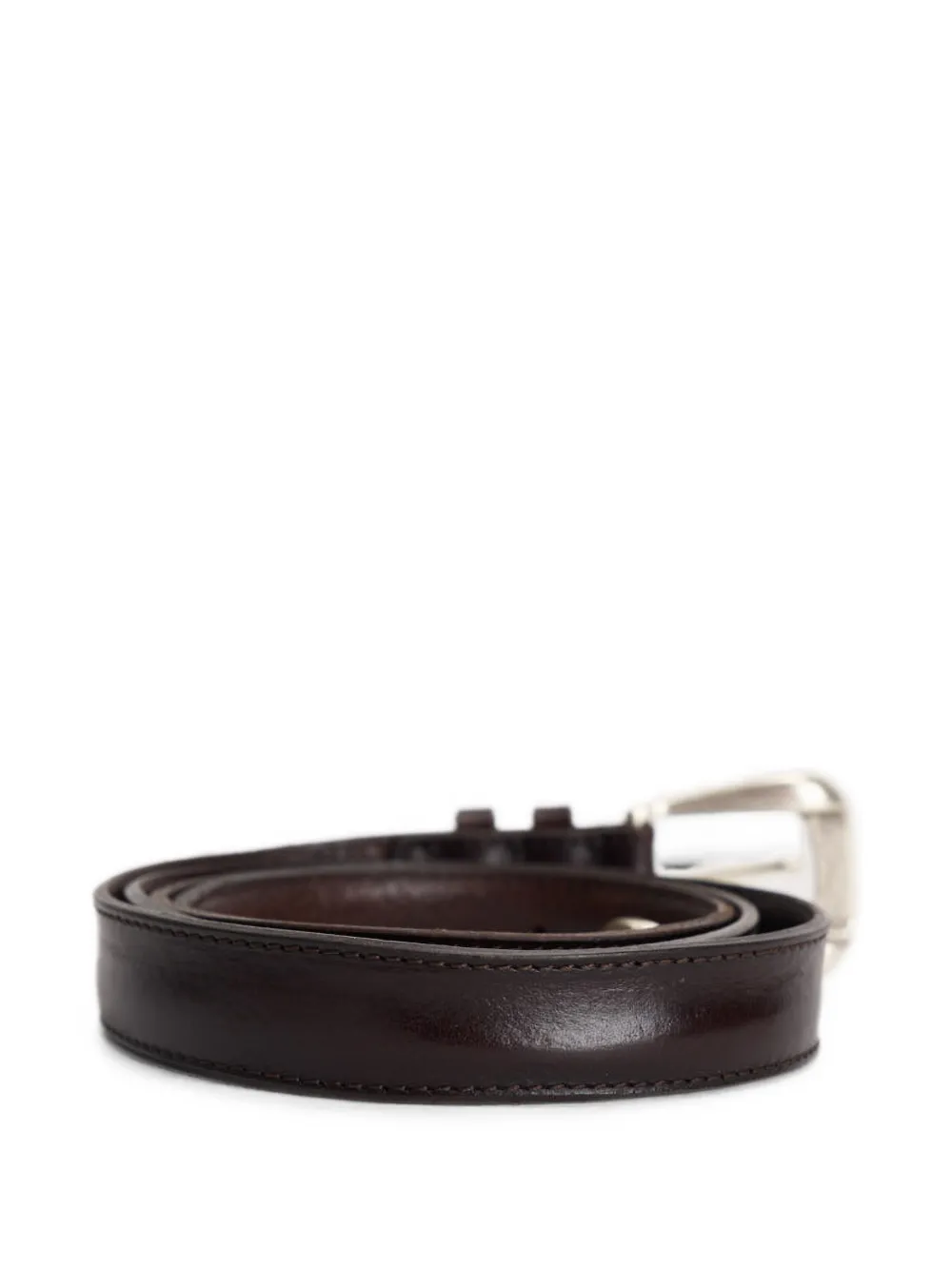 Orciani Leren riem Bruin