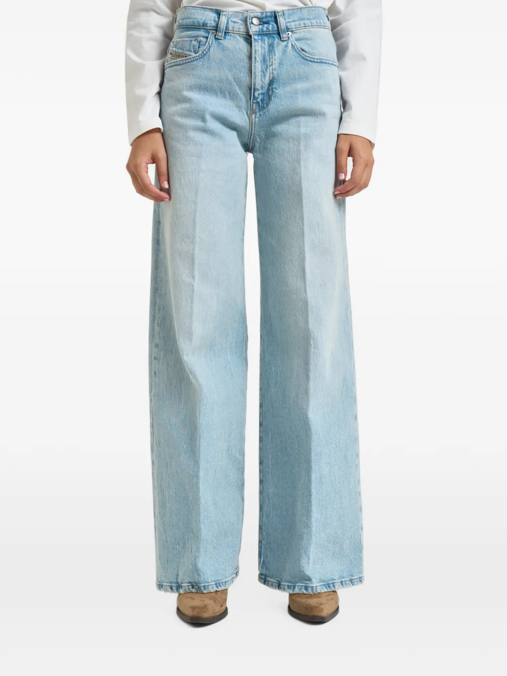Diesel flare jeans regular waist 1978 D-Akemi - Blu