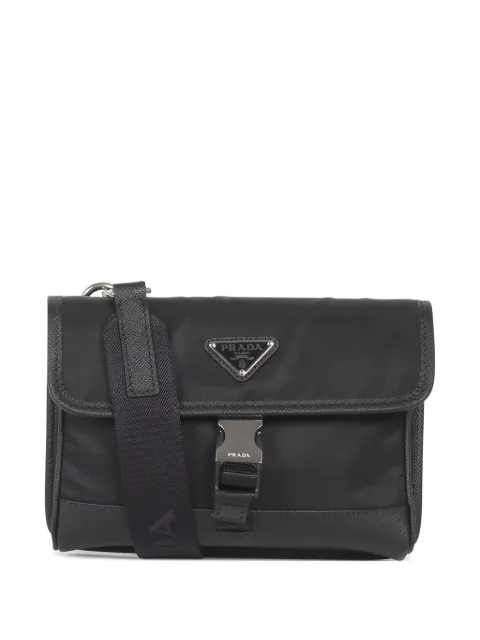 Prada Re-Nylon Saffiano leather shoulder bag