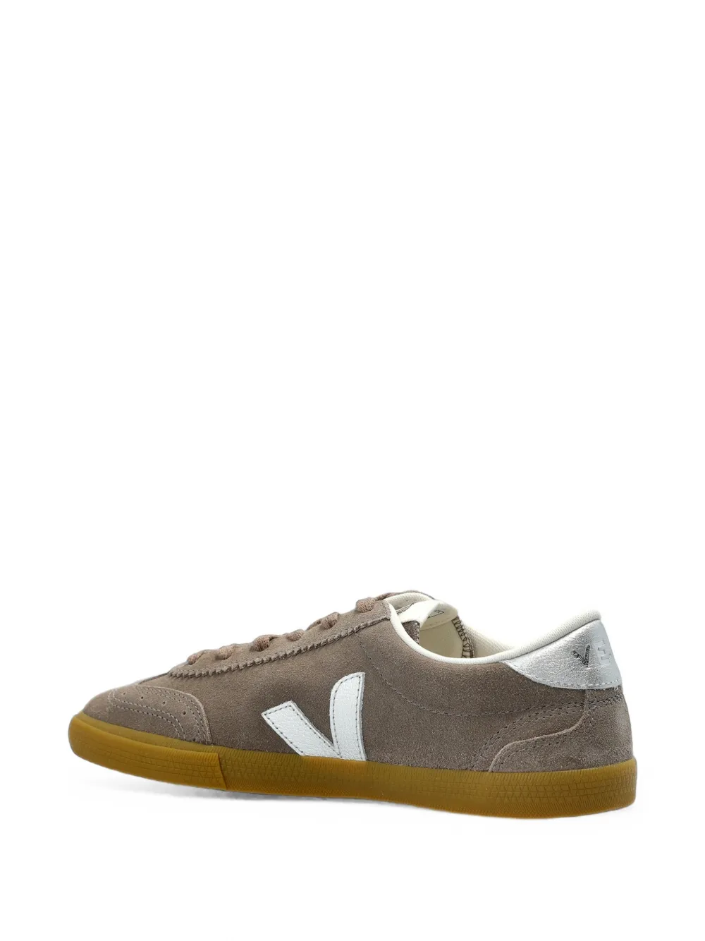 VEJA Volley suède Moonrock zilveren sneakers Grijs