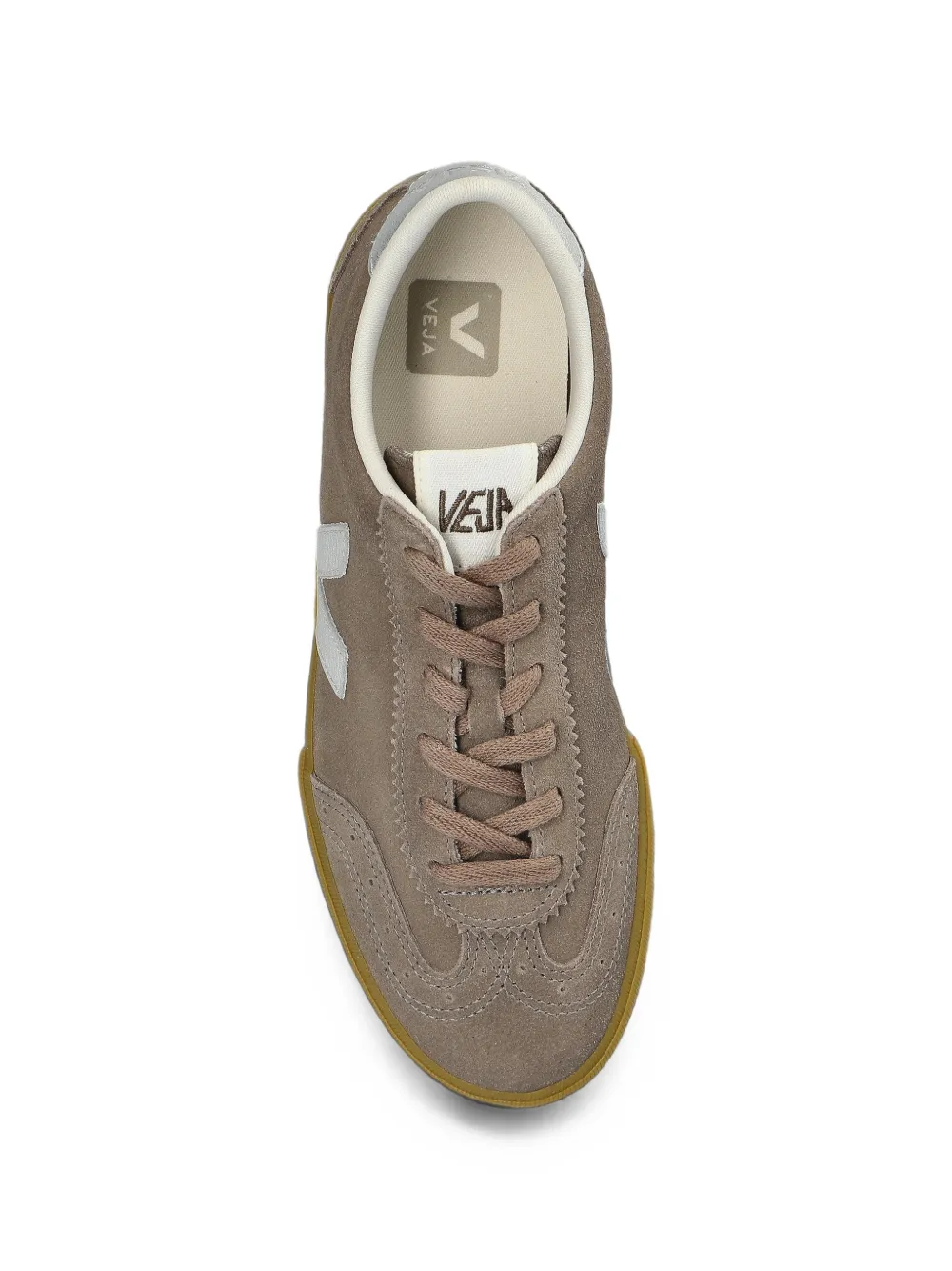 VEJA Volley suède Moonrock zilveren sneakers Grijs