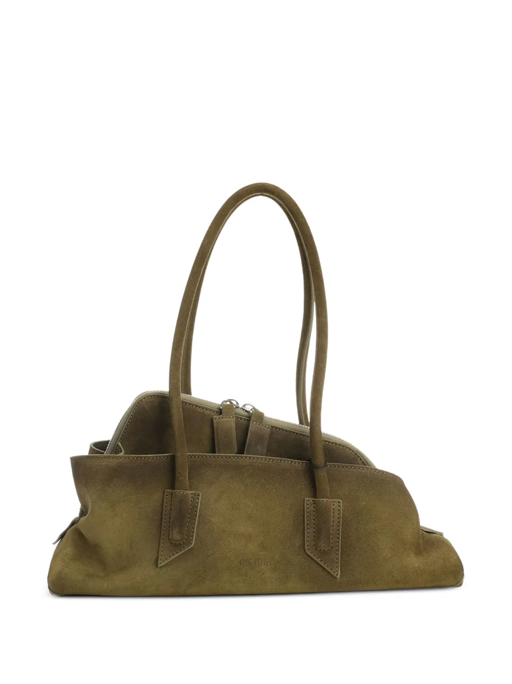 The Attico small La Passeggiata shoulder bag - Marrone