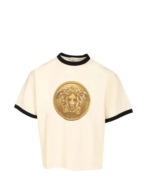 Versace printed cotton T-shirt
