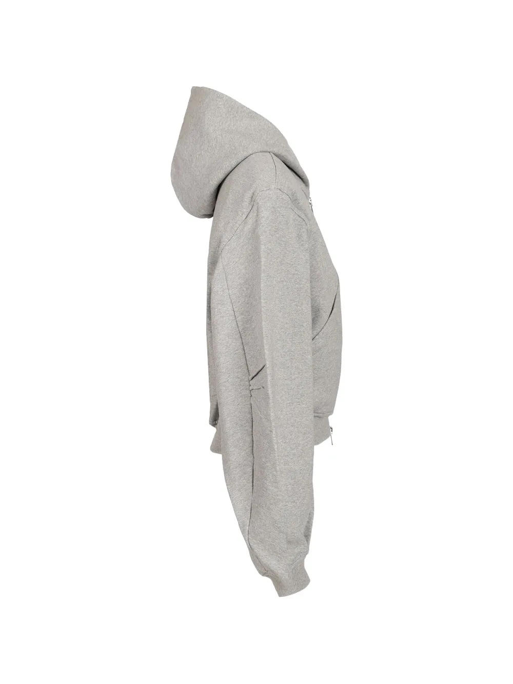 The Attico Hoodie met geborduurd logo Grijs