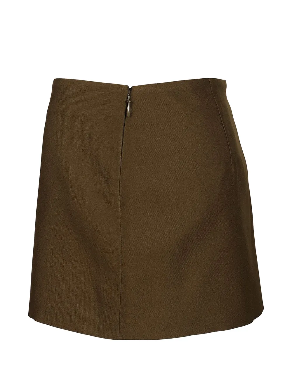 KHAITE Jett mini-rok Groen