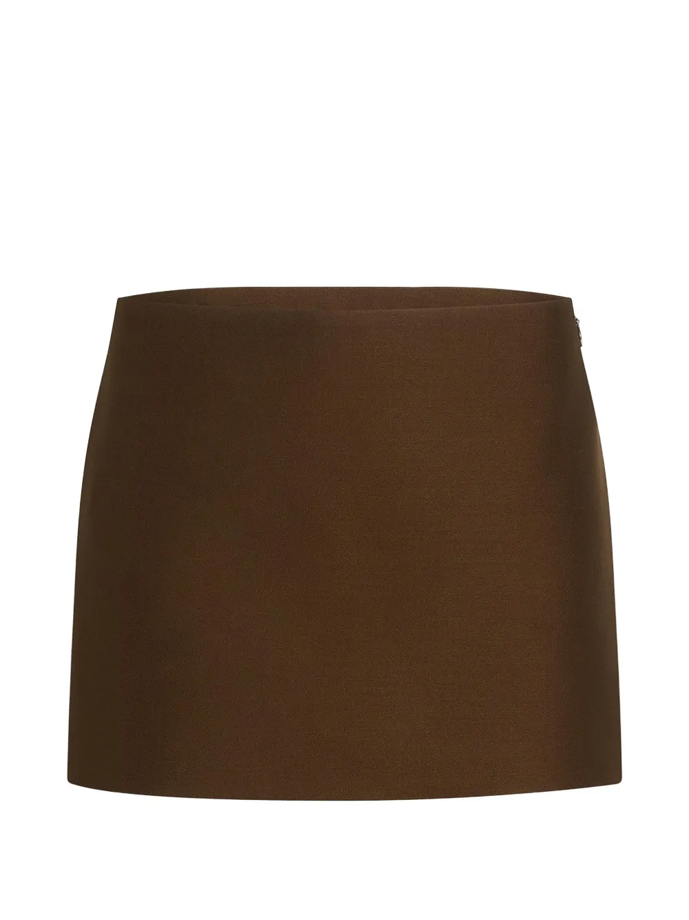 KHAITE Jett mini skirt - Verde