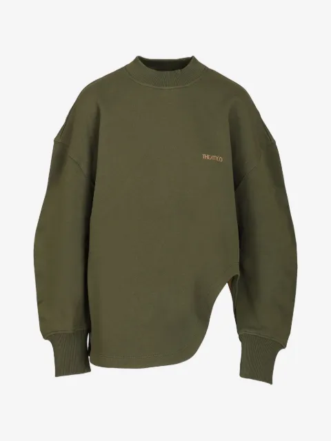The Attico logo-embroidered sweatshirt