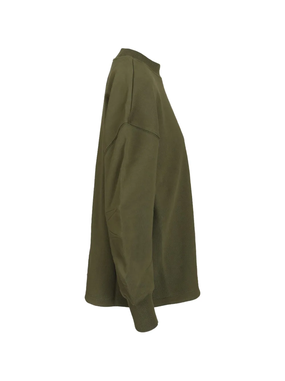 The Attico Sweater met geborduurd logo Groen