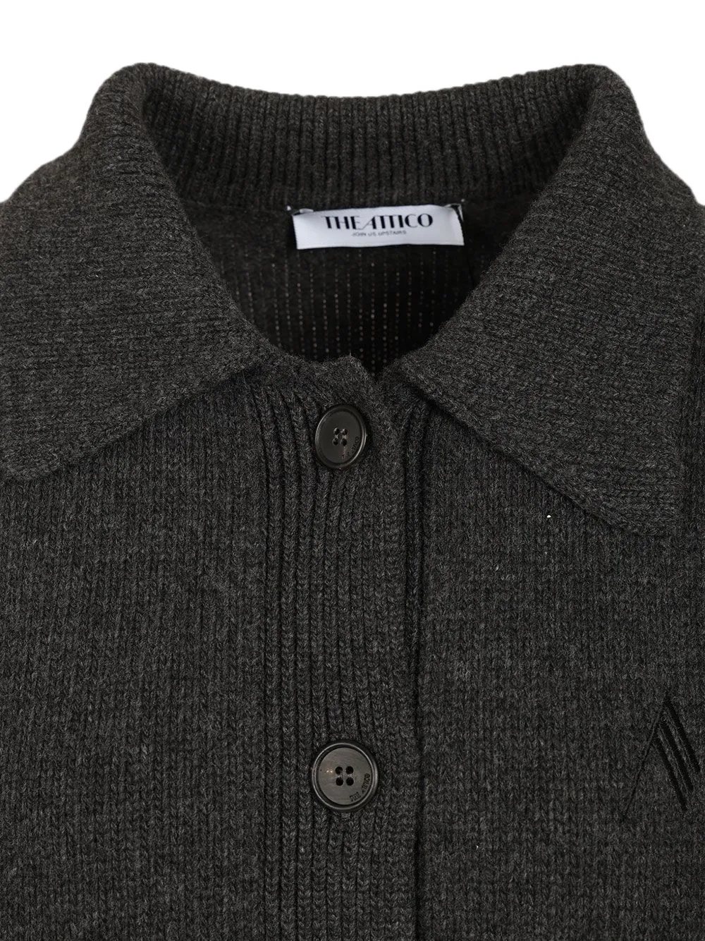 The Attico Oversized vest Grijs