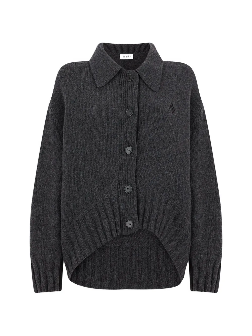 The Attico Oversized vest Grijs