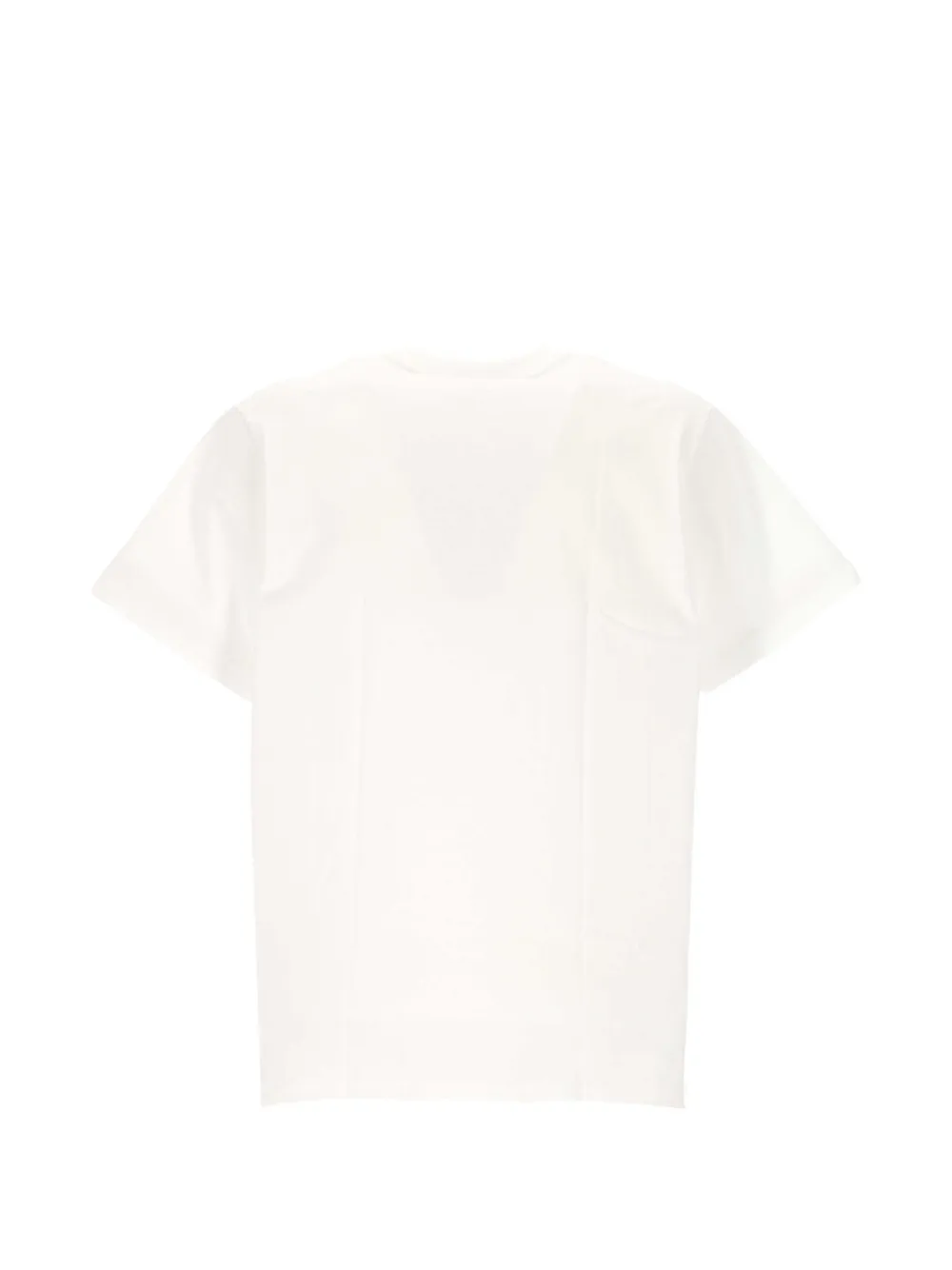 A BATHING APE Katoenen T-shirt met logoprint Wit
