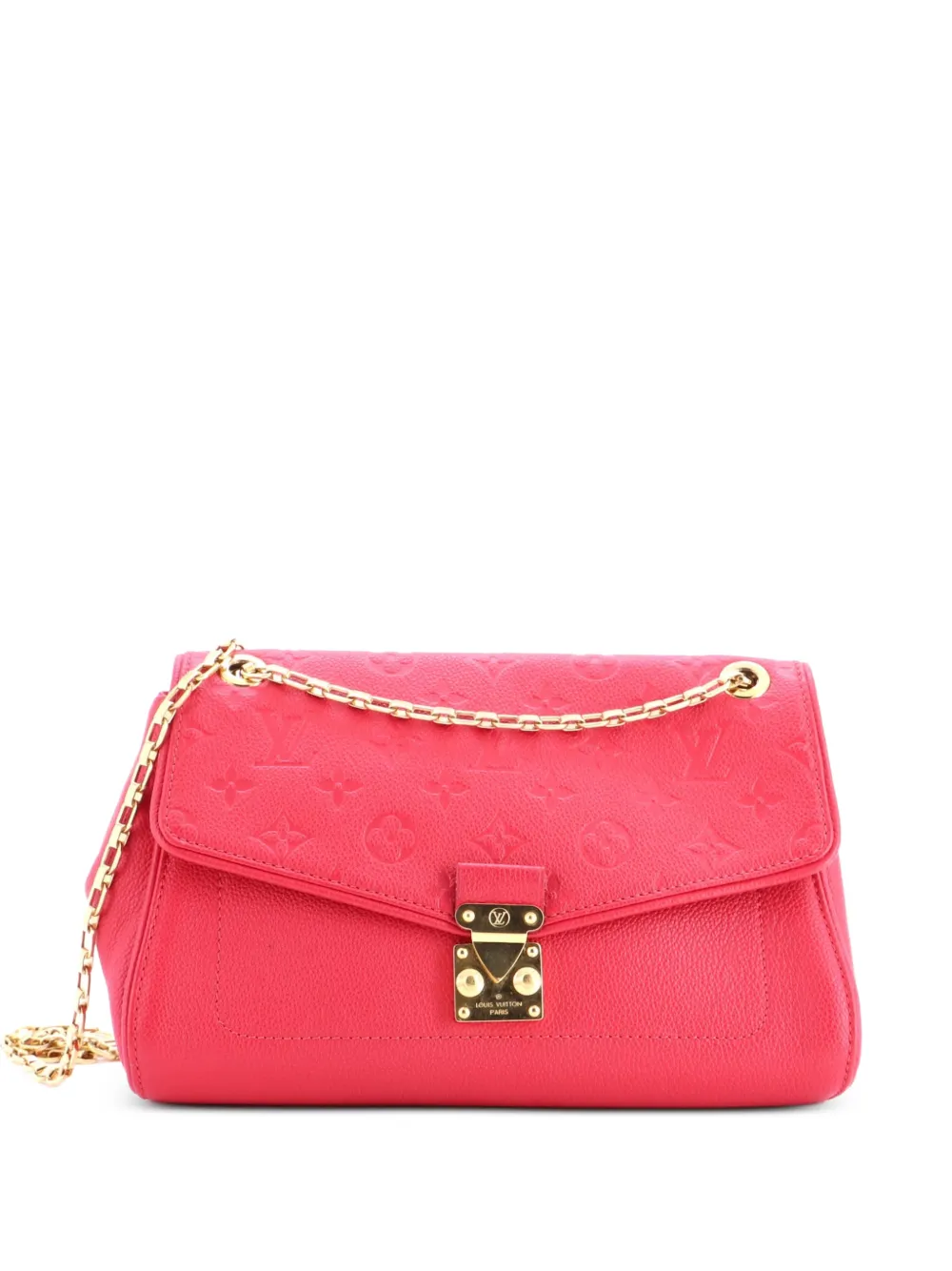 Louis Vuitton Pre-Owned Saint Germain Monogram Empreinte PM Schultertasche - Rosa