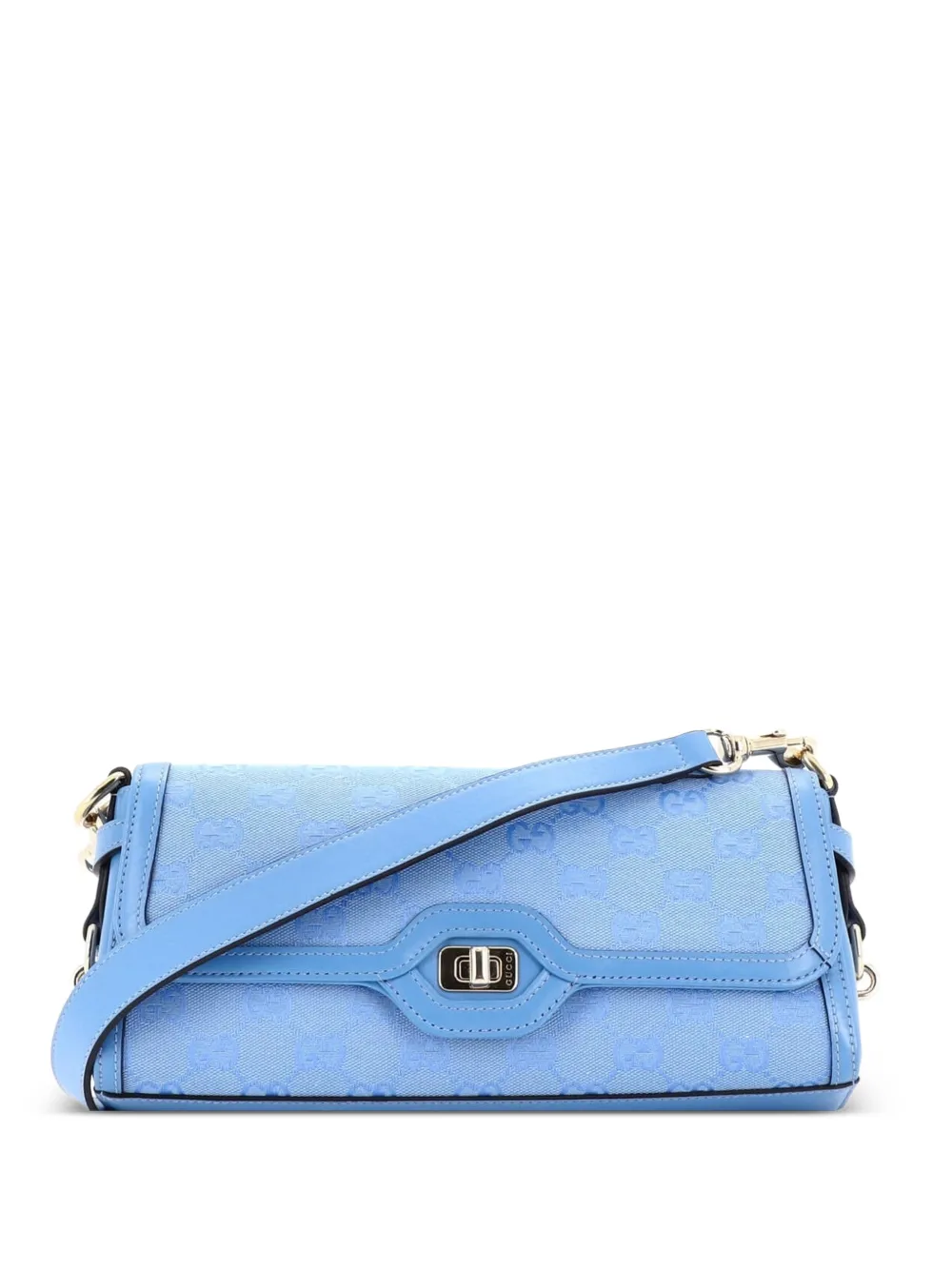 Gucci Pre-Owned Borsa a spalla Luce piccola in tela - Blu