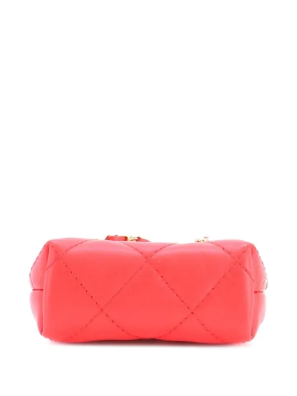 CHANEL Pre-Owned キスロック クラッチウィズチェーン マトラッセ
