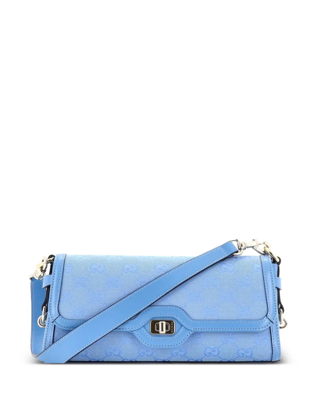 Gucci Pre-Owned Borsa a spalla Luce piccola in tela - Blu