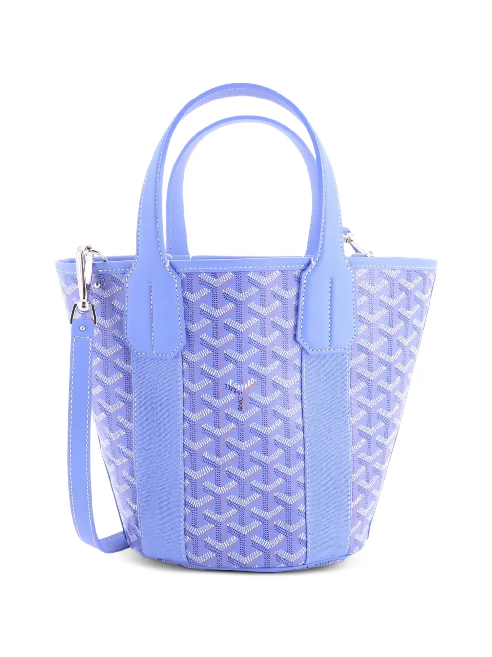 Goyard Pre-Owned Borsa tote Belharra PM in tela cerata - Blu