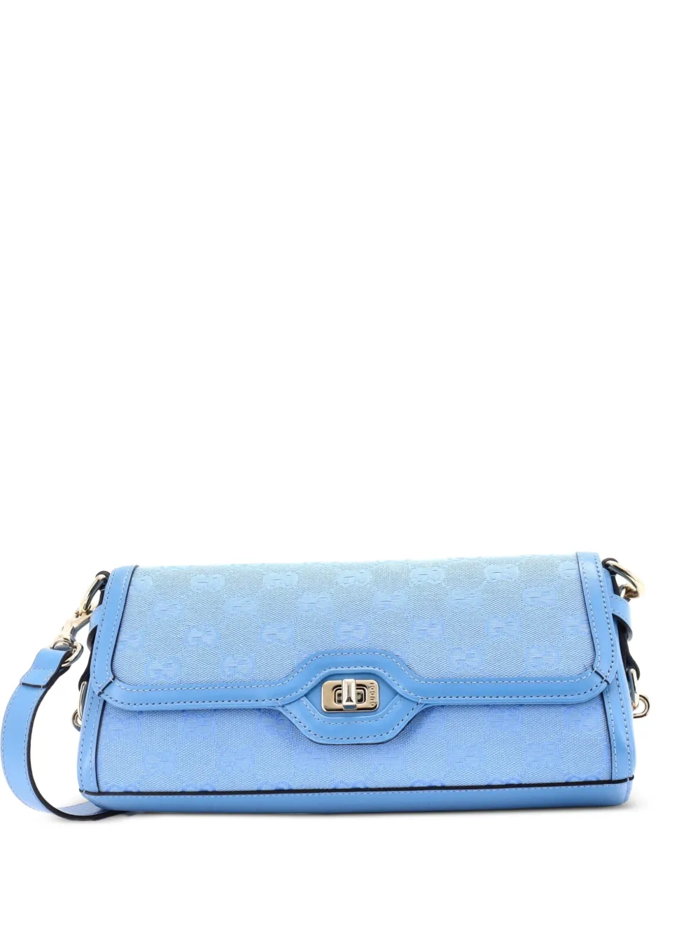 Gucci Pre-Owned Borsa a spalla Luce piccola in tela - Blu