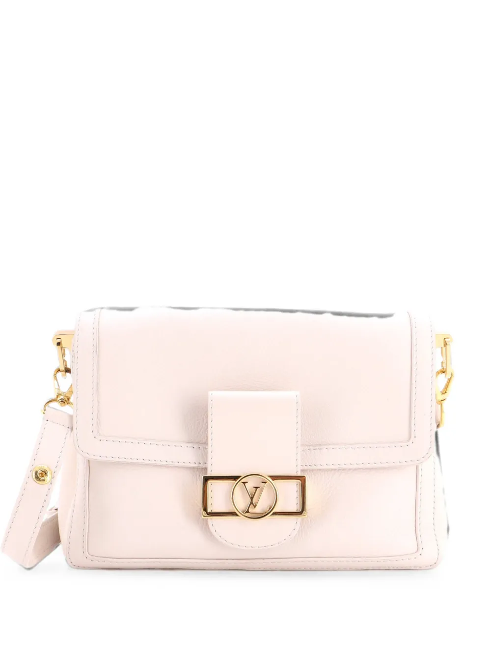 Louis Vuitton Pre-Owned Borsa a spalla Dauphine GM in pelle di vitello - Bianco