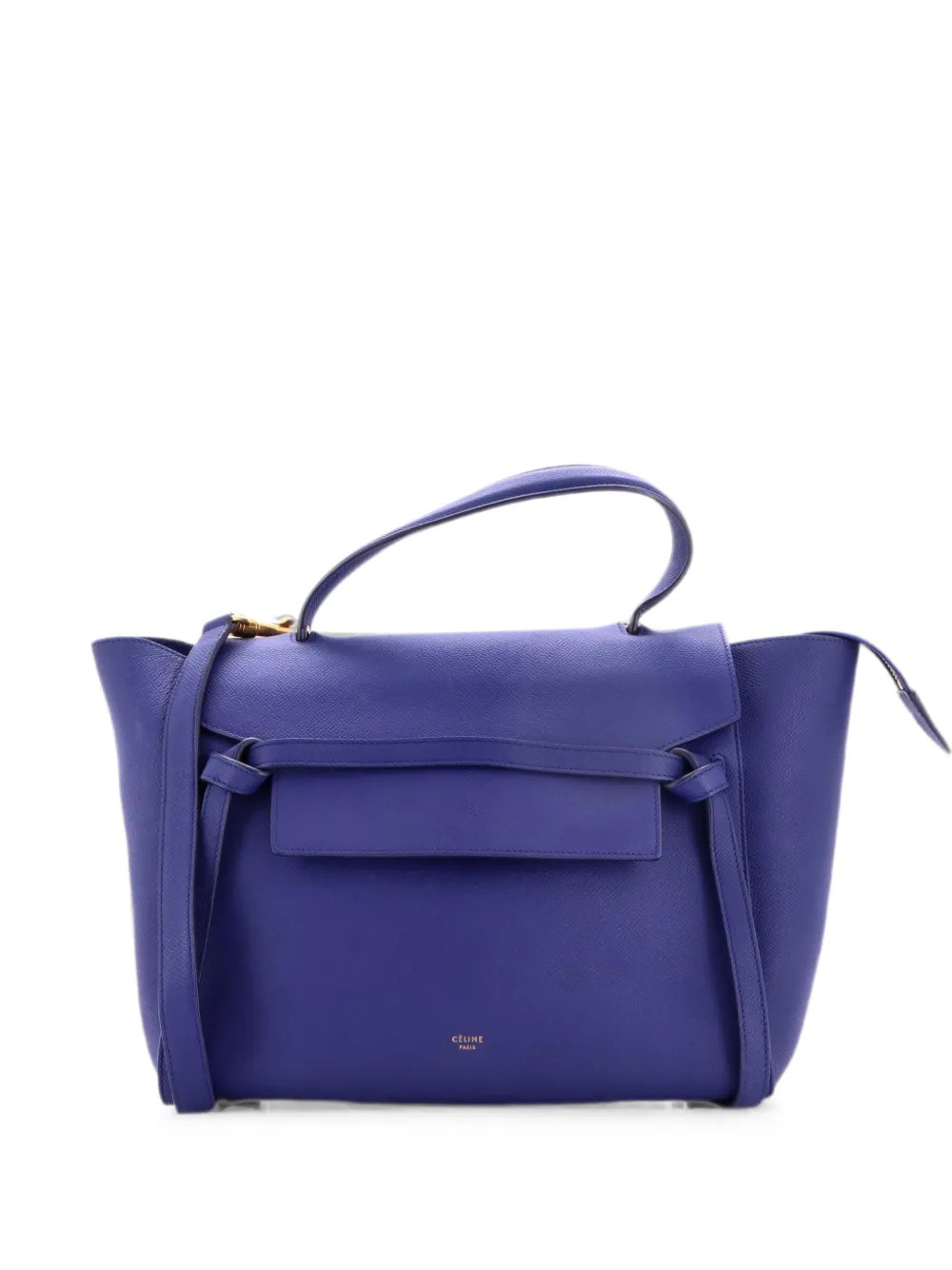 Celine Pre-Owned Borsa a spalla mini in pelle - Blu