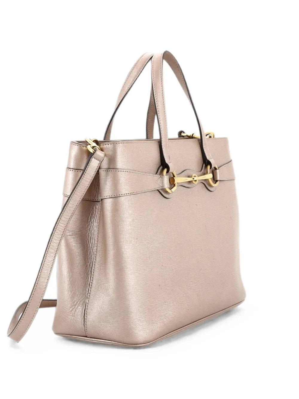 Gucci Pre-Owned Borsa tote Bright Bit media - Oro
