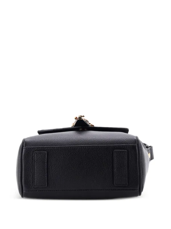 Versace Pre-Owned Virtus Top Handle Bag Leather Small Shoulder Bag