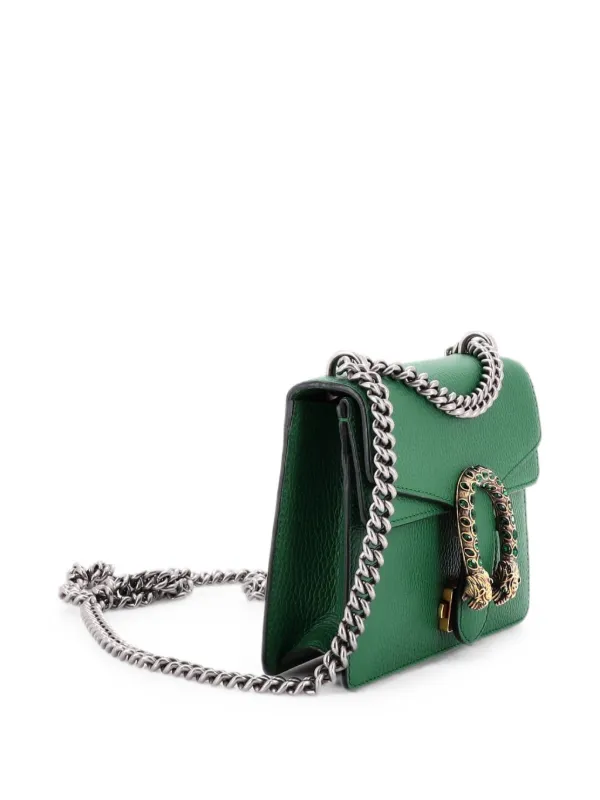 Gucci Pre-Owned ディオニュソス レザー ミニ ショルダーバッグ