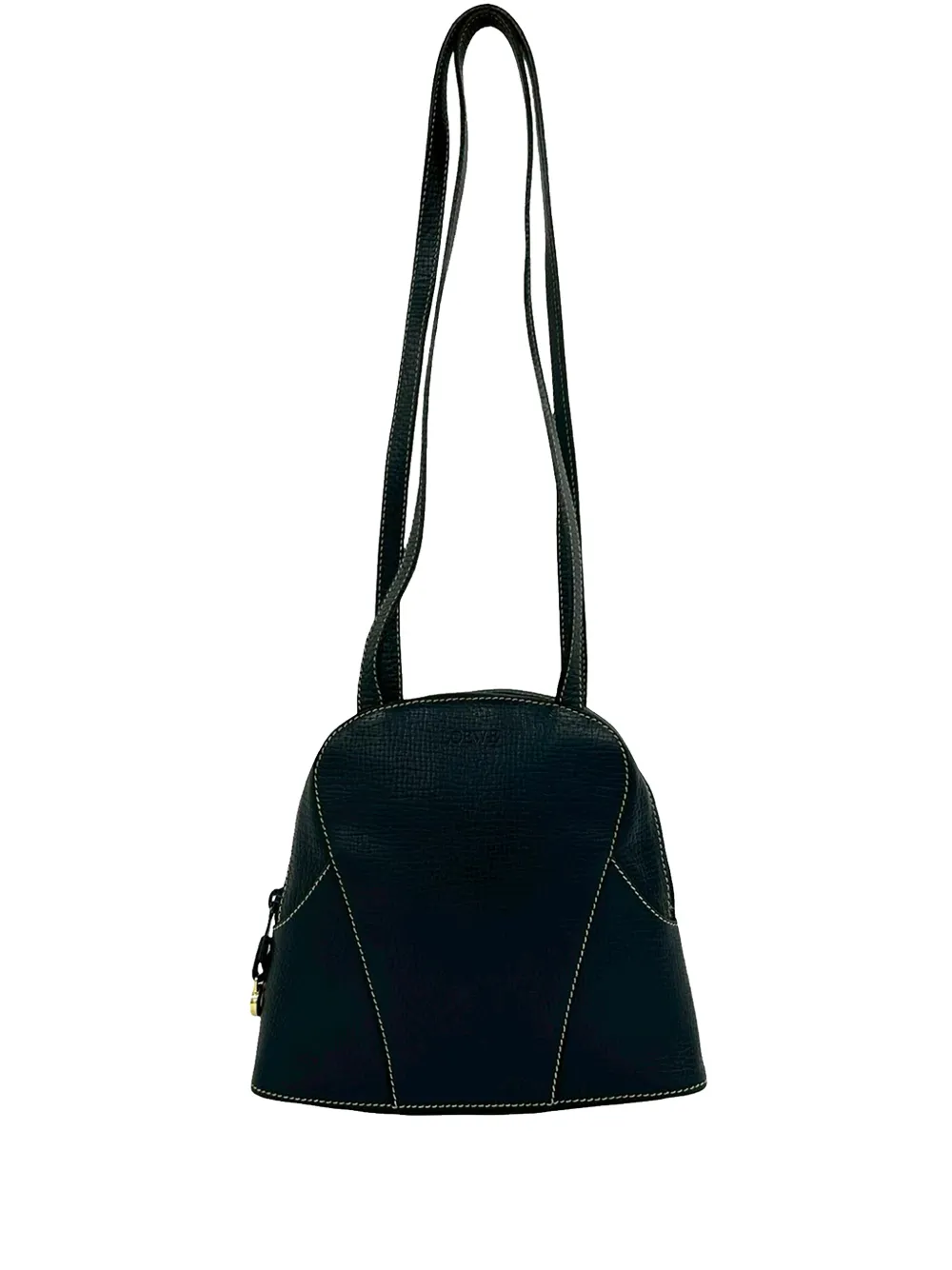 Loewe Pre-Owned Borsa a spalla in pelle 2010-2026 - Blu