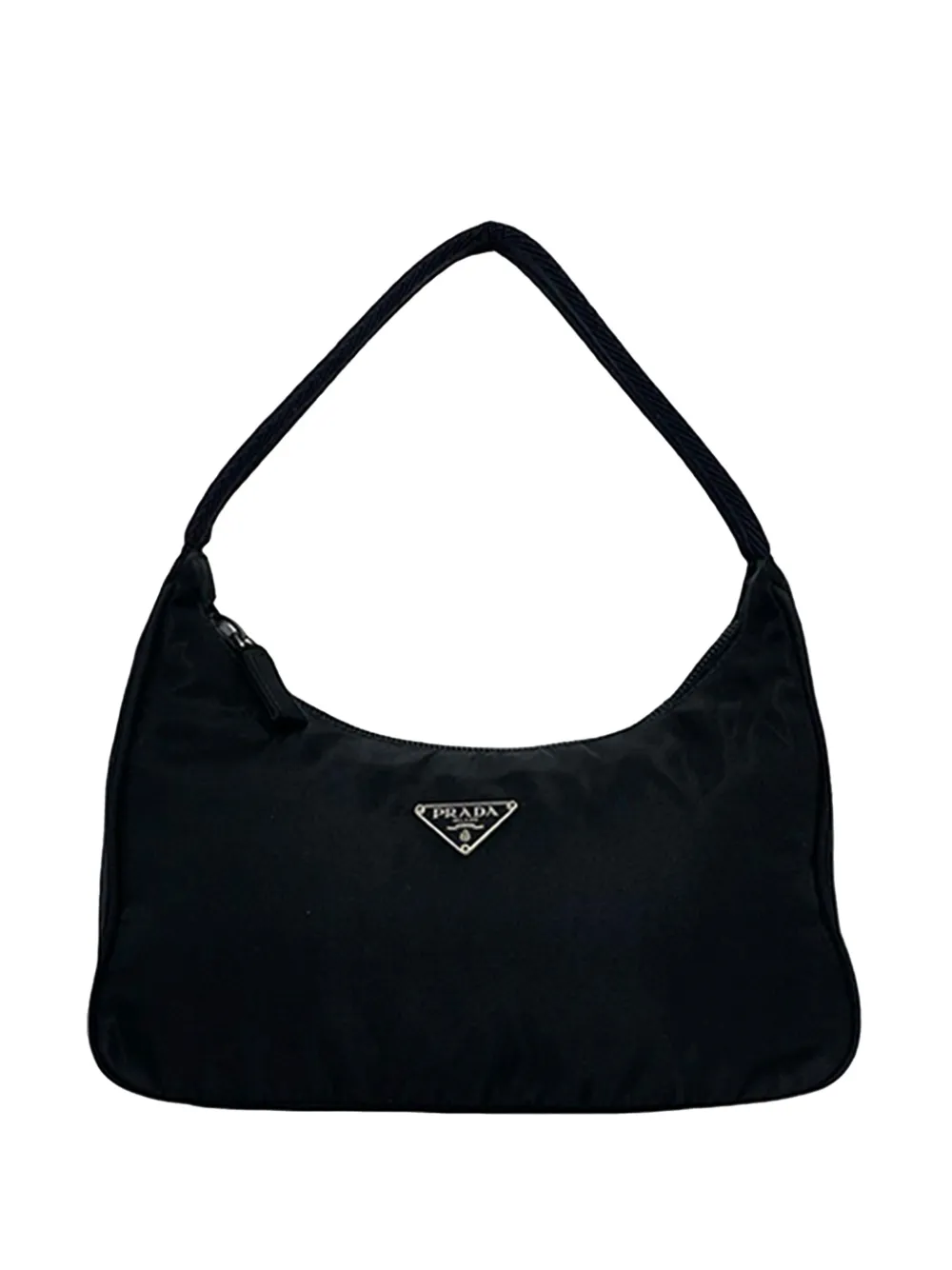 Prada Pre-Owned Borsa a spalla in tessuto 2000-2013 - Nero