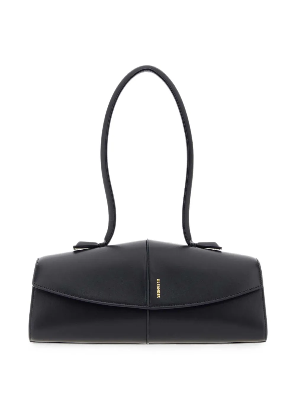 Jil Sander Linea leather shoulder bag - Nero