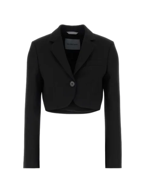 Balenciaga blazer corto con botones