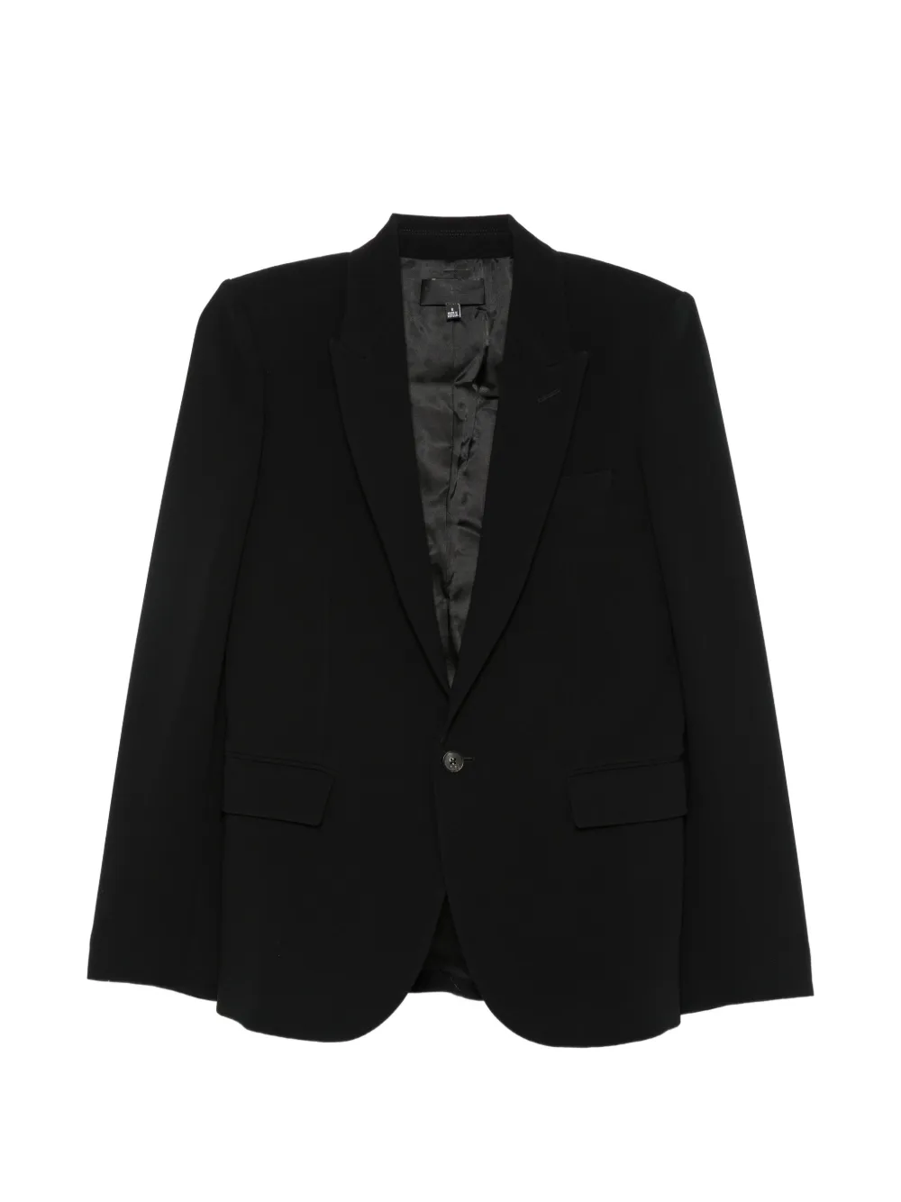 Nili Lotan veste à simple boutonnage et col à revers crantés - Noir Nili Lotan veste à simple boutonnage et col à revers crantés - Noir