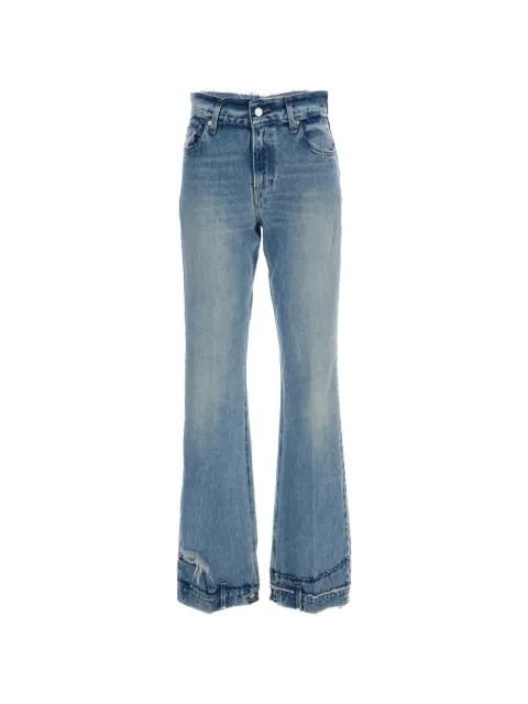Haikure Flora faded straight-leg jeans