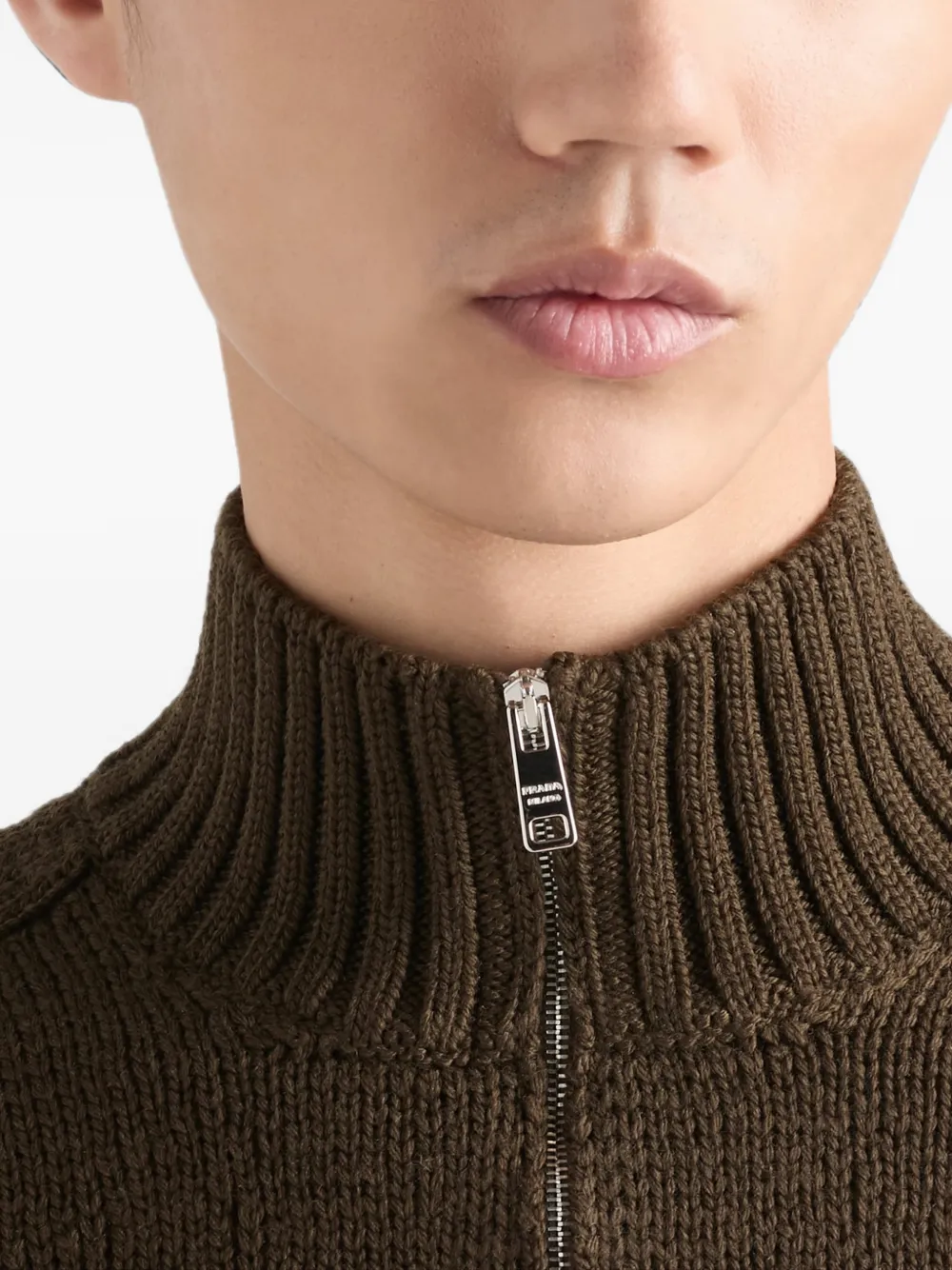 Prada Wollen coltrui Groen