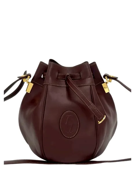 Cartier 2010-2026 Leather Must de Cartier bucket bag