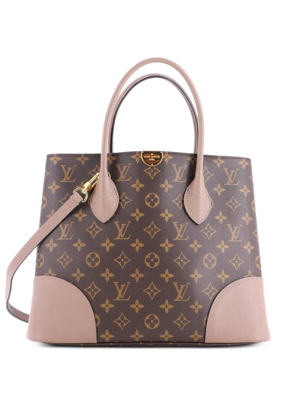 Louis Vuitton Pre-Owned Borsa tote Flandrin in tela e pelle con monogramma - Marrone