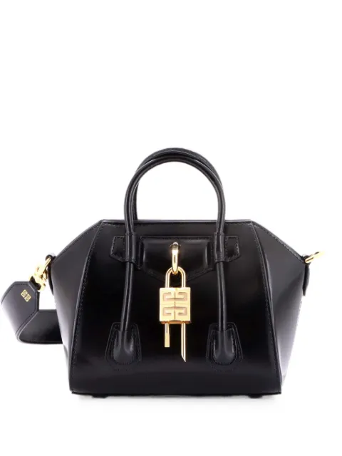 Givenchy Pre-Owned Antigona Lock Bag Leather Mini crossbody bag