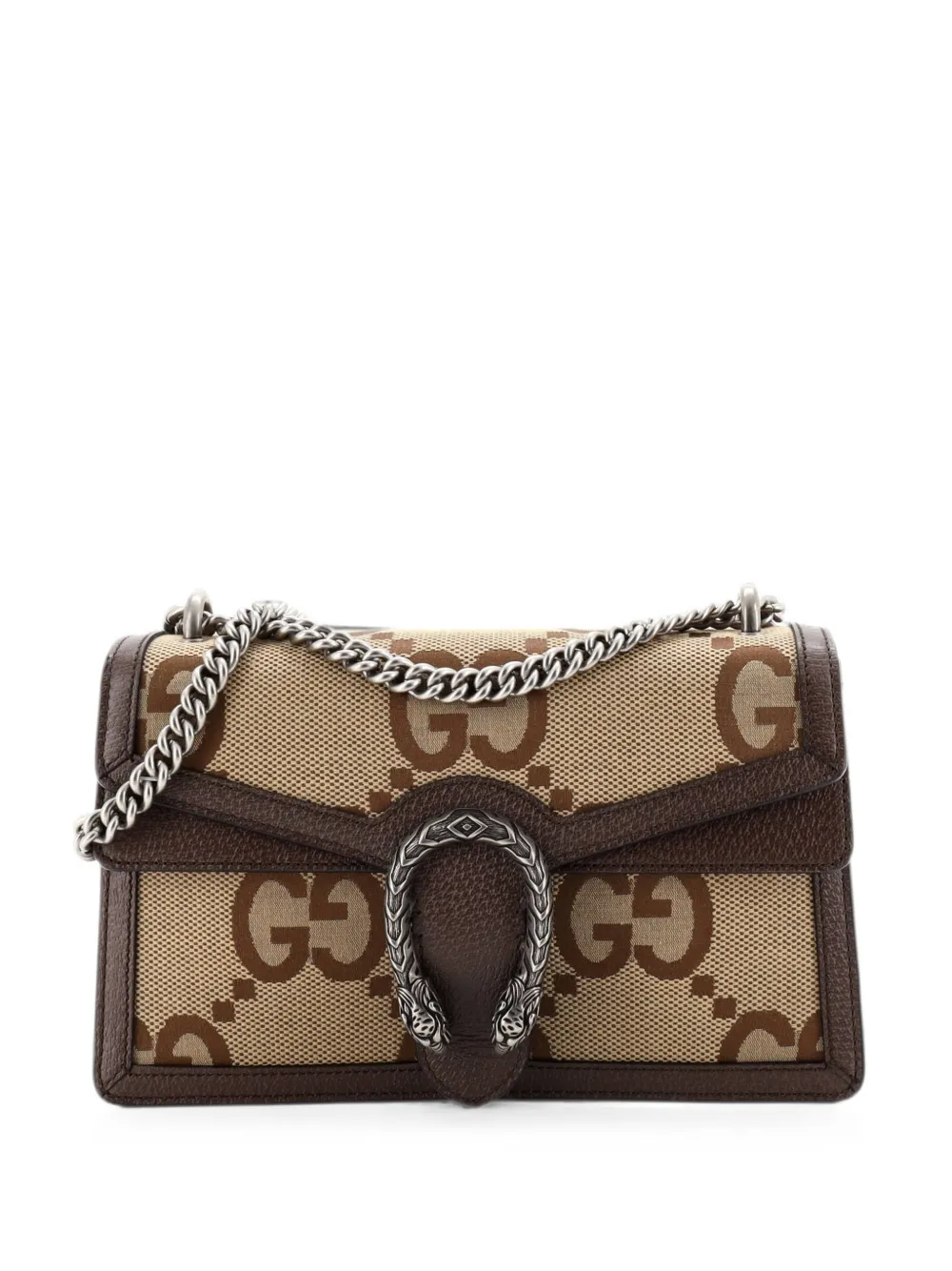 Gucci Pre-Owned Borsa a spalla Dionysus piccola in tela Jumbo GG - Marrone