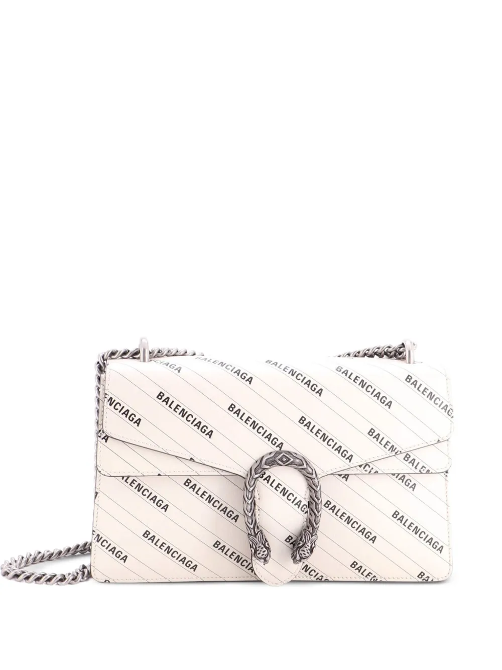 Gucci Pre-Owned x Balenciaga Borsa a tracolla The Hacker Project Dionysus piccola con stampa - Toni neutri
