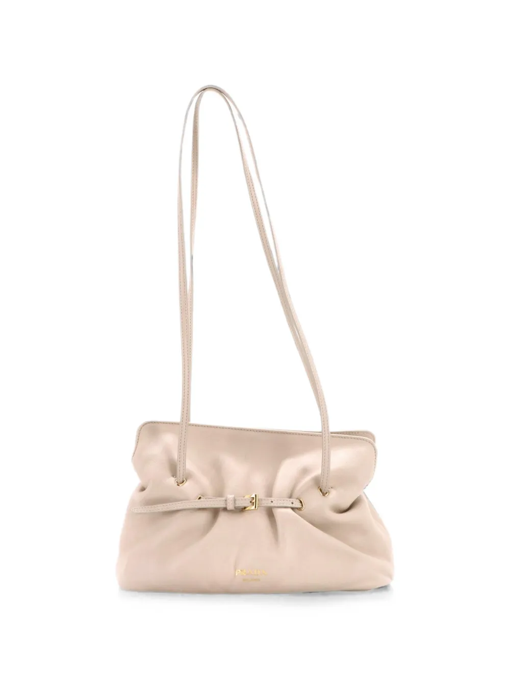 Prada Pre-Owned Borsa a spalla Dada piccola in nappa - Toni neutri